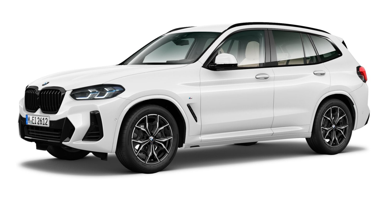 BMW BMW X in Weiß von vorne BMW BMW X in Weiß von vorne