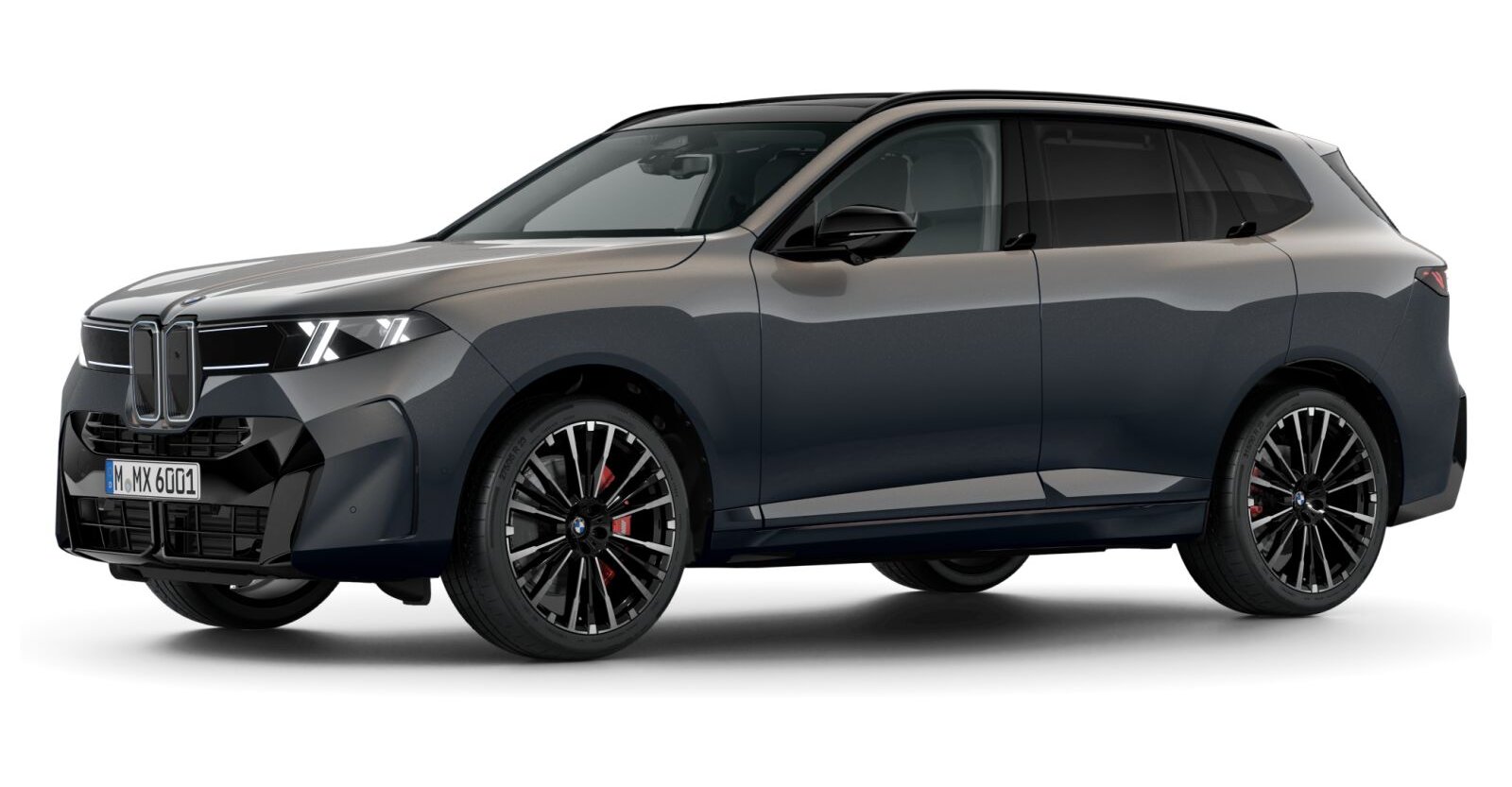 BMW X5 40d xDrive in Grau von vorne BMW X5 40d xDrive in Grau von vorne