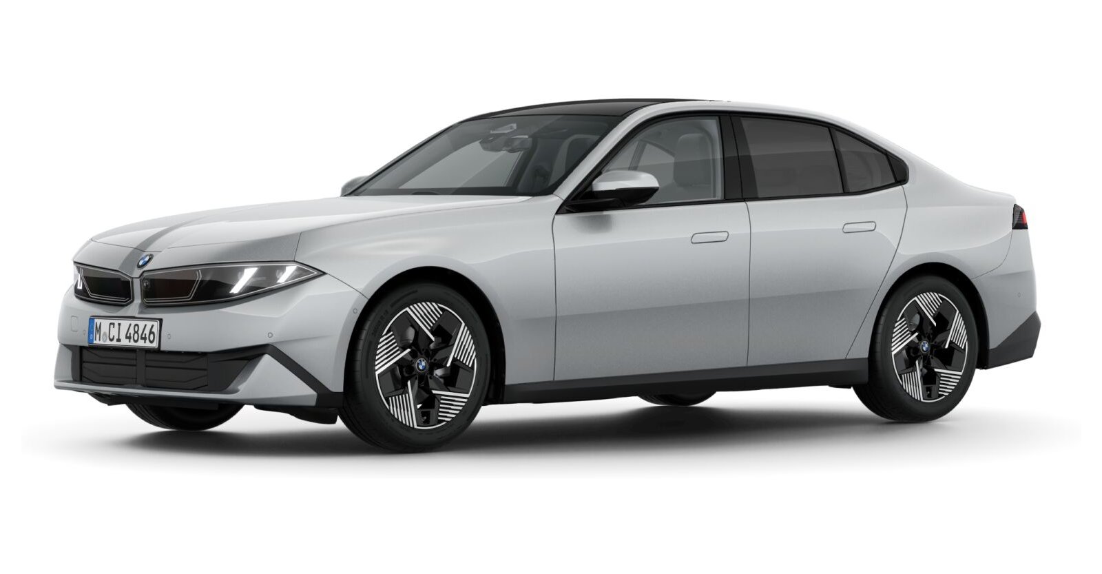 BMW 318 Limousine in Grau von vorne BMW 318 Limousine in Grau von vorne