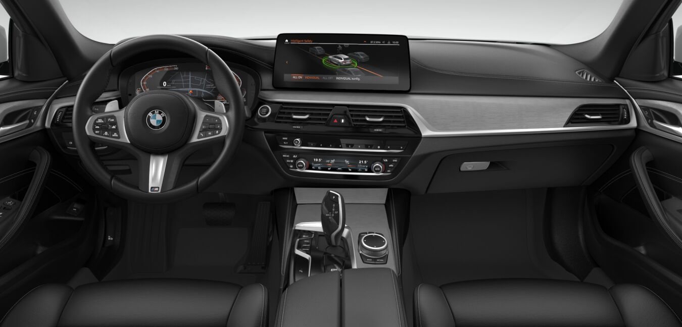 BMW BMW 5er im Innenraum von vorne BMW BMW 5er im Innenraum von vorne