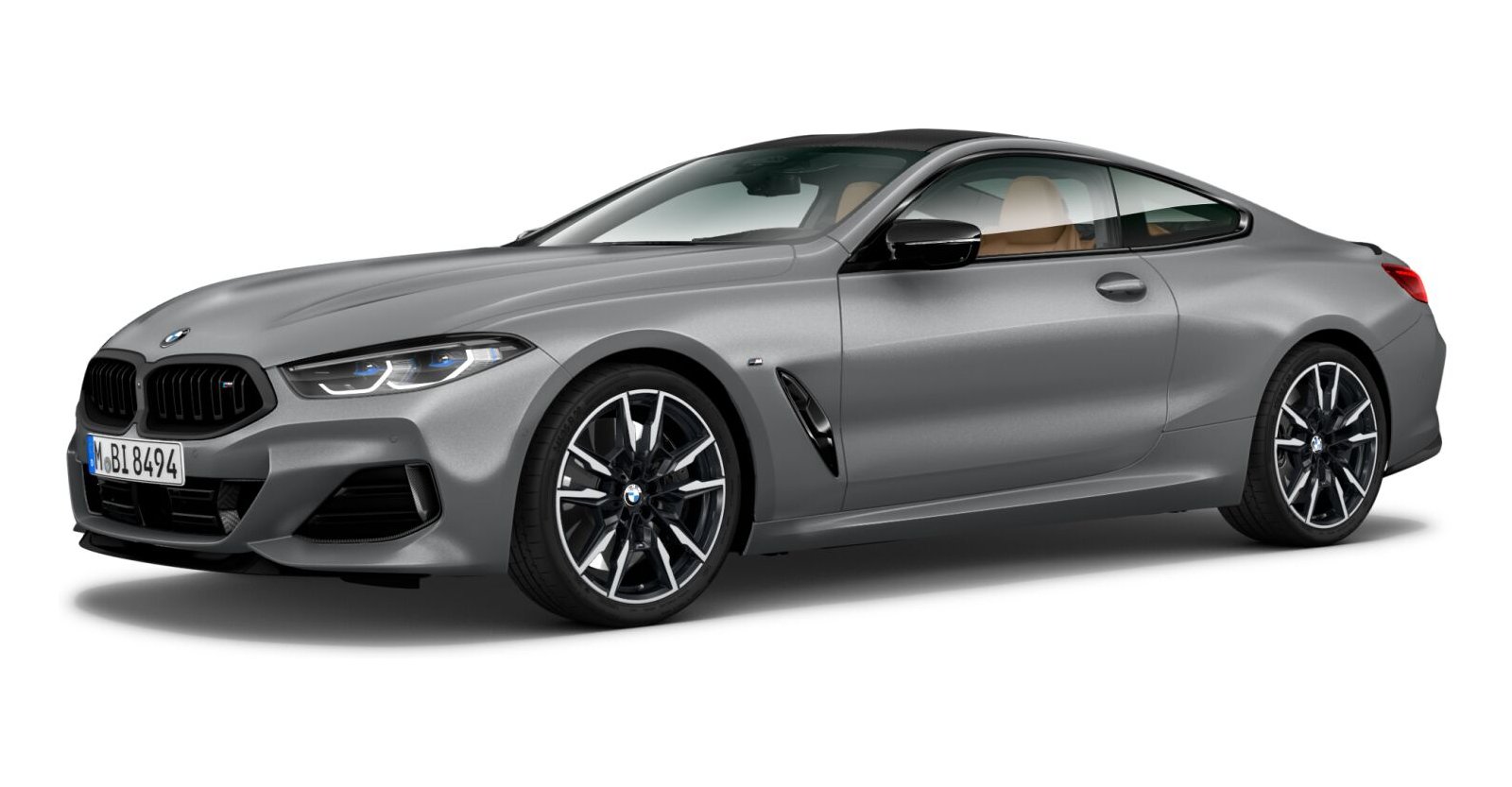 BMW BMW 8er in Grau von vorne BMW BMW 8er in Grau von vorne