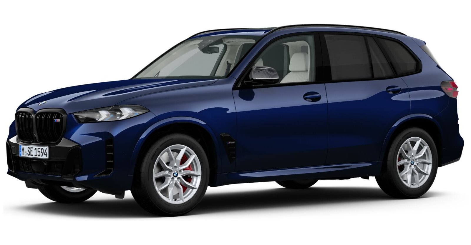 BMW BMW X in Blau von vorne BMW BMW X in Blau von vorne