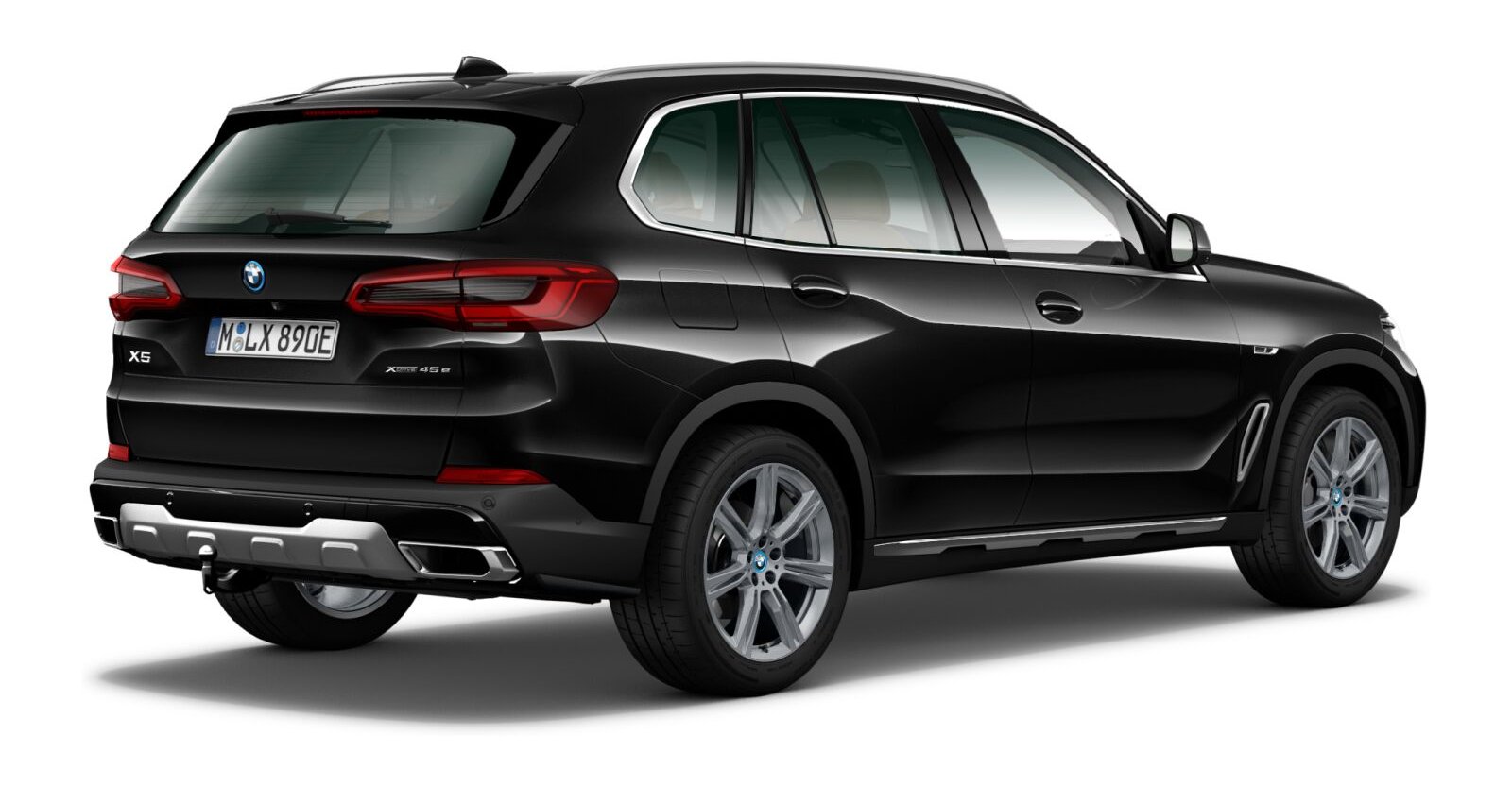 BMW BMW X in Schwarz von hinten BMW BMW X in Schwarz von hinten