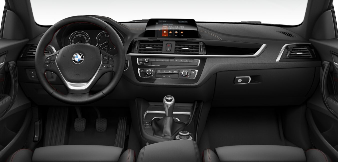 BMW BMW 2er im Innenraum von vorne BMW BMW 2er im Innenraum von vorne