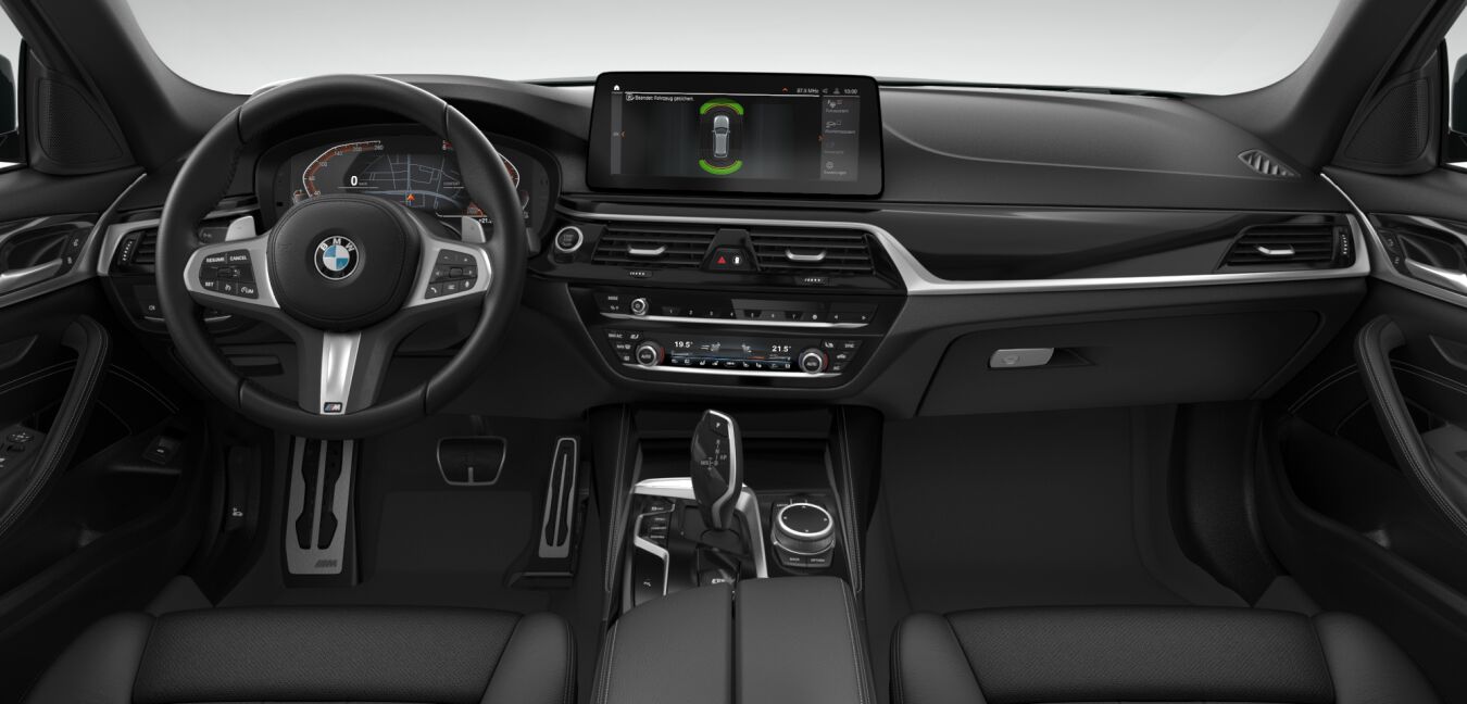 BMW BMW 5er im Innenraum von vorne BMW BMW 5er im Innenraum von vorne