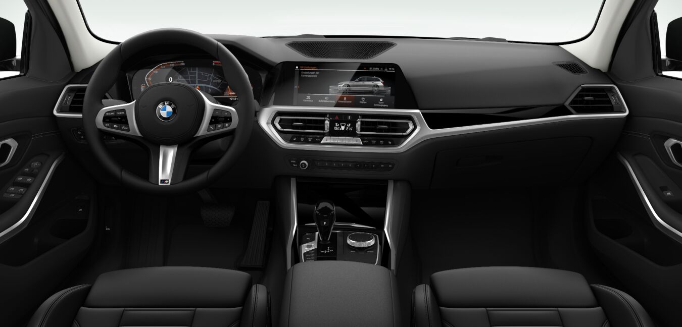 BMW BMW 3er im Innenraum von vorne BMW BMW 3er im Innenraum von vorne