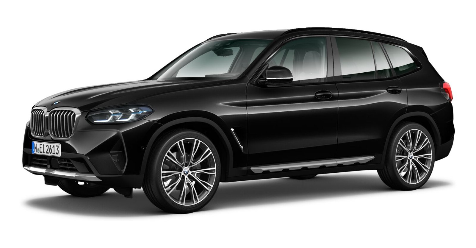 BMW BMW X in Schwarz von vorne BMW BMW X in Schwarz von vorne