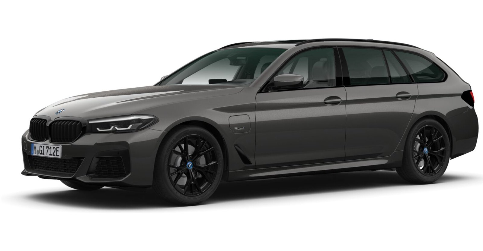 BMW BMW 5er in Grau von vorne BMW BMW 5er in Grau von vorne