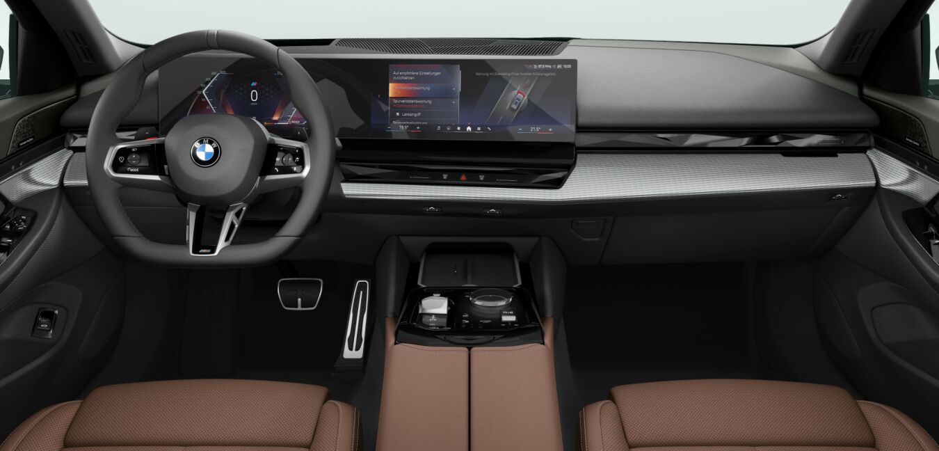 BMW BMW 5er im Innenraum von vorne BMW BMW 5er im Innenraum von vorne