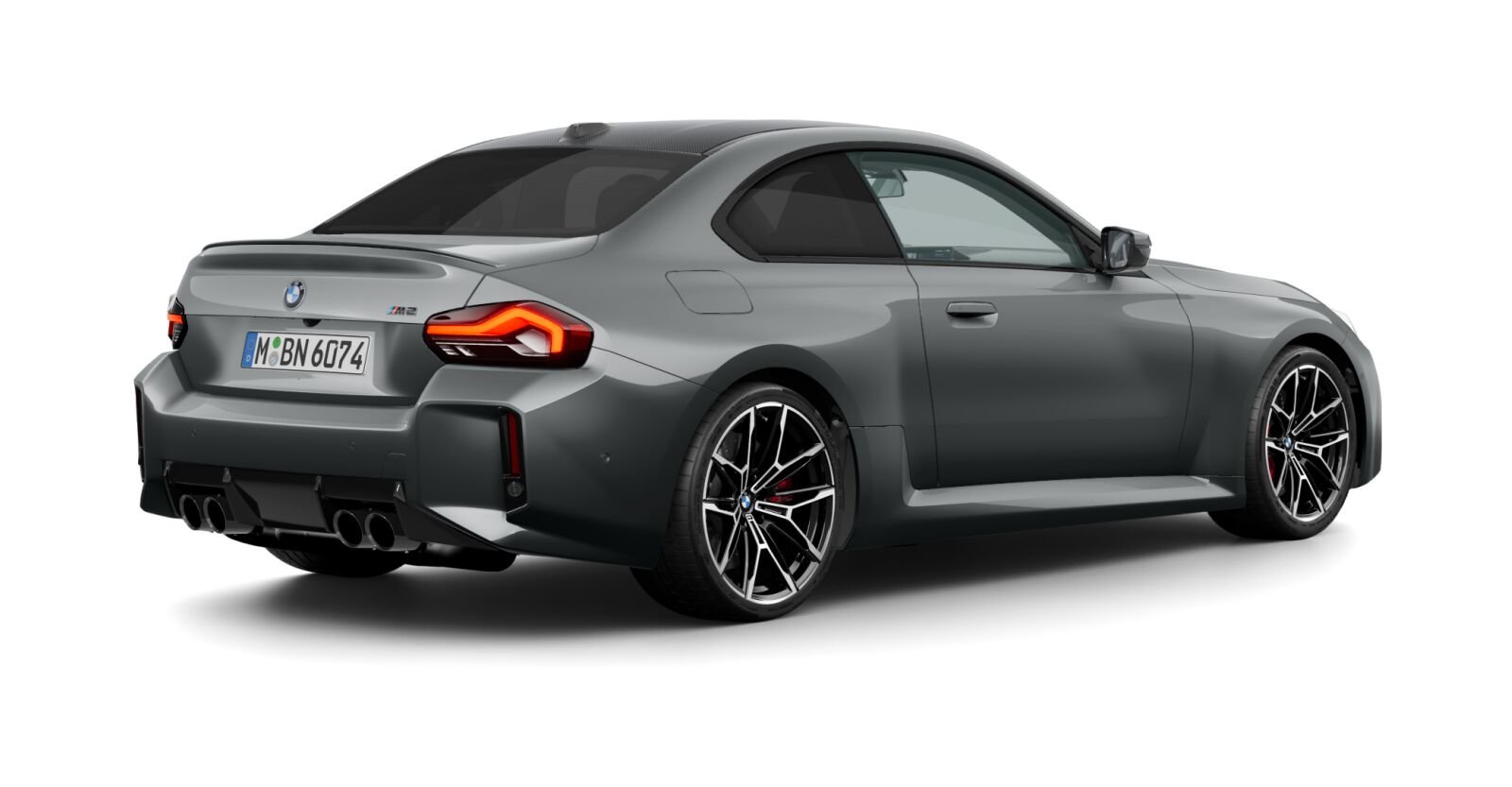 BMW BMW M in Grau von hinten BMW BMW M in Grau von hinten