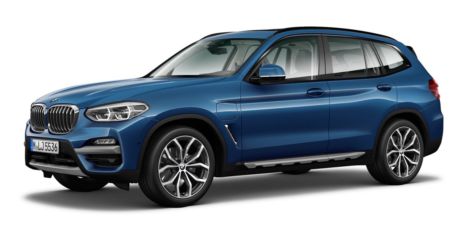 BMW BMW X in Blau von vorne BMW BMW X in Blau von vorne