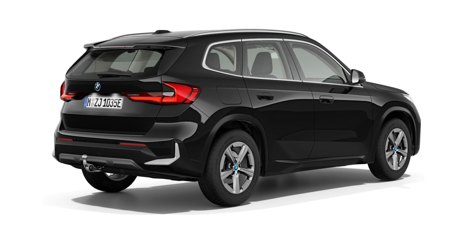 BMW BMW X in Schwarz von hinten BMW BMW X in Schwarz von hinten