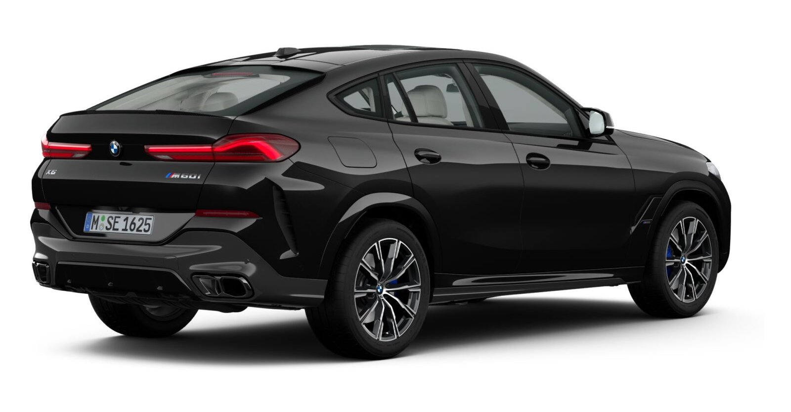 BMW BMW X in Schwarz von hinten BMW BMW X in Schwarz von hinten