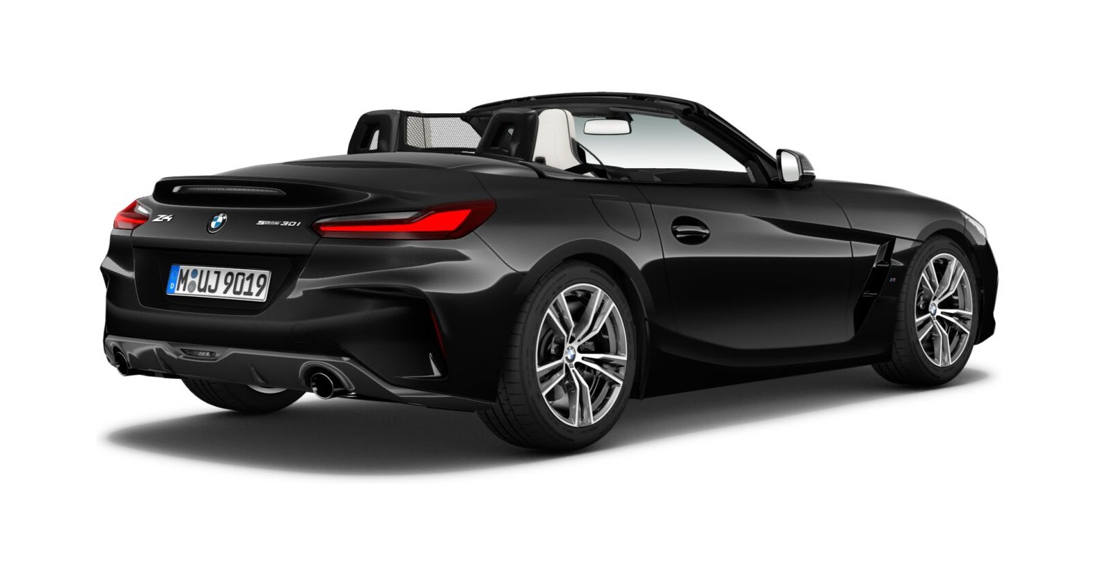 BMW BMW Z in Schwarz von hinten BMW BMW Z in Schwarz von hinten