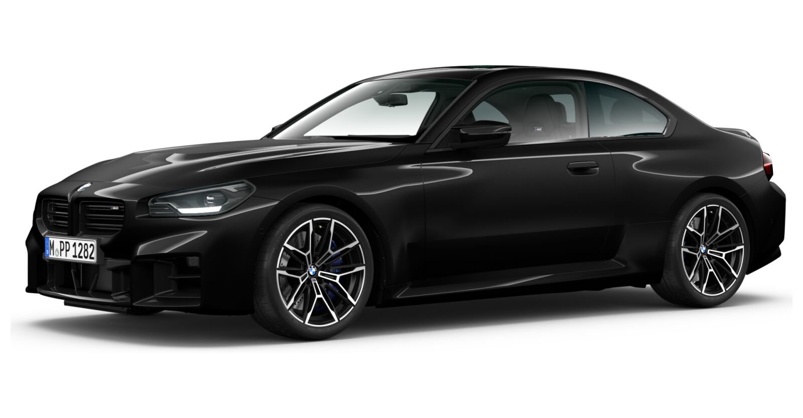 BMW BMW M in Schwarz von vorne BMW BMW M in Schwarz von vorne