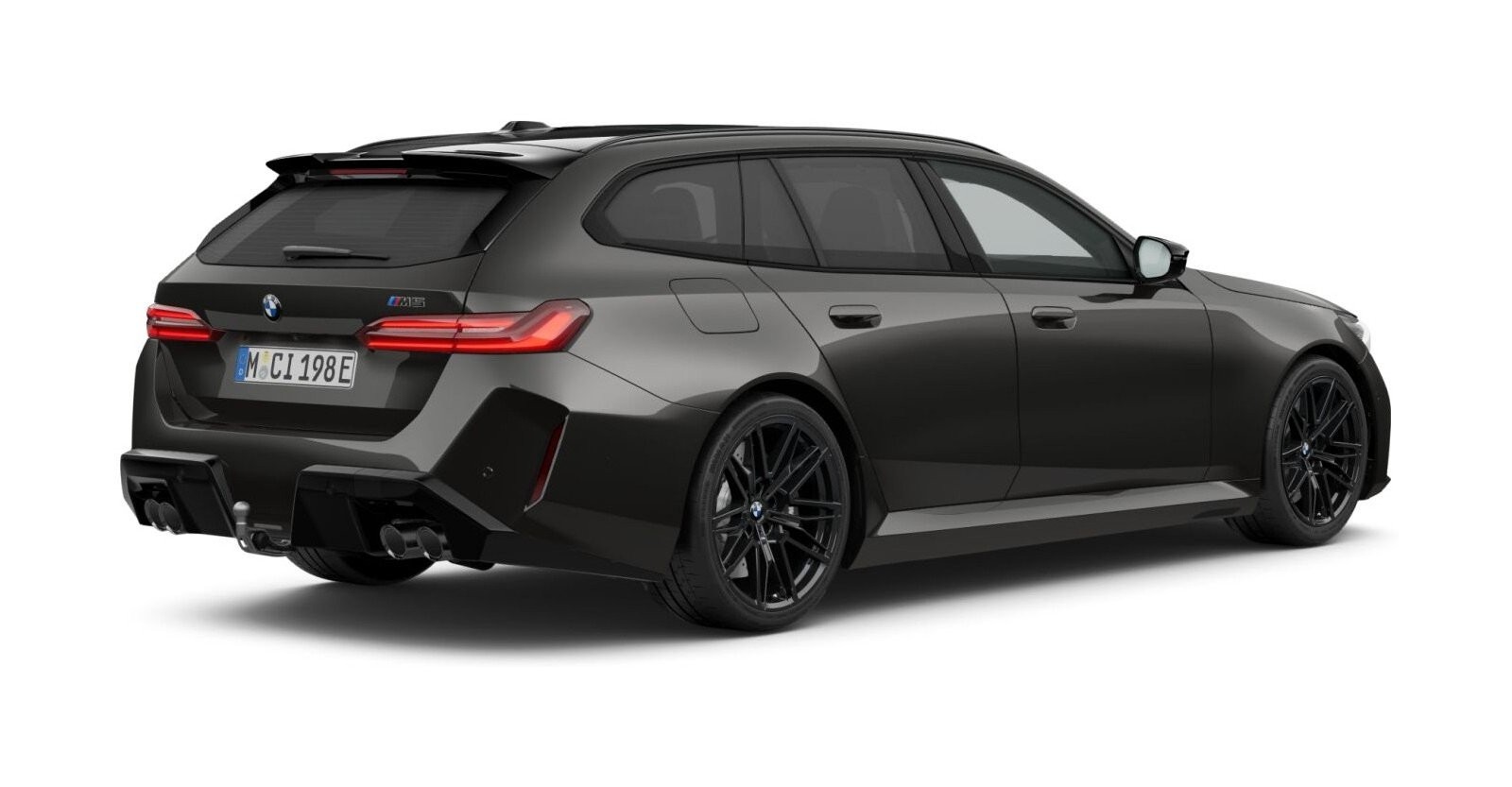 BMW BMW M in Grau von hinten BMW BMW M in Grau von hinten