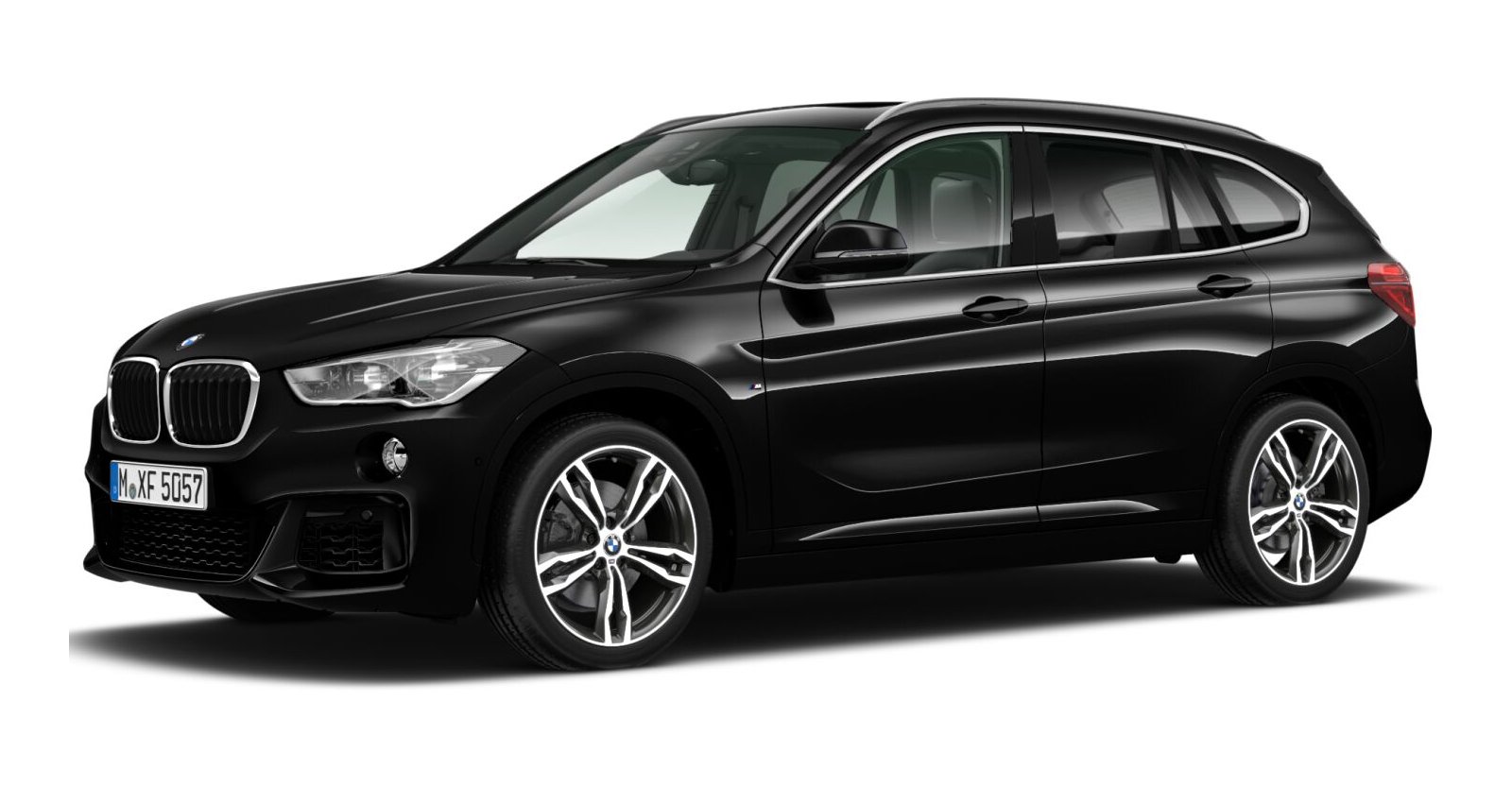 BMW BMW X in Schwarz von vorne BMW BMW X in Schwarz von vorne