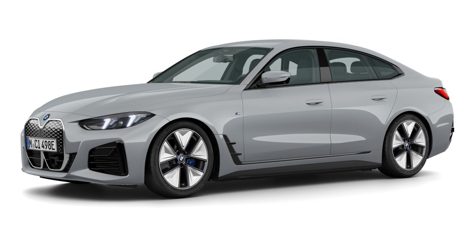 BMW BMW I in Grau von vorne BMW BMW I in Grau von vorne