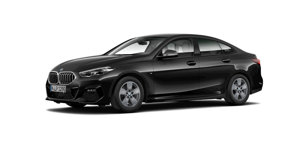 BMW BMW 2er in Schwarz von vorne BMW BMW 2er in Schwarz von vorne