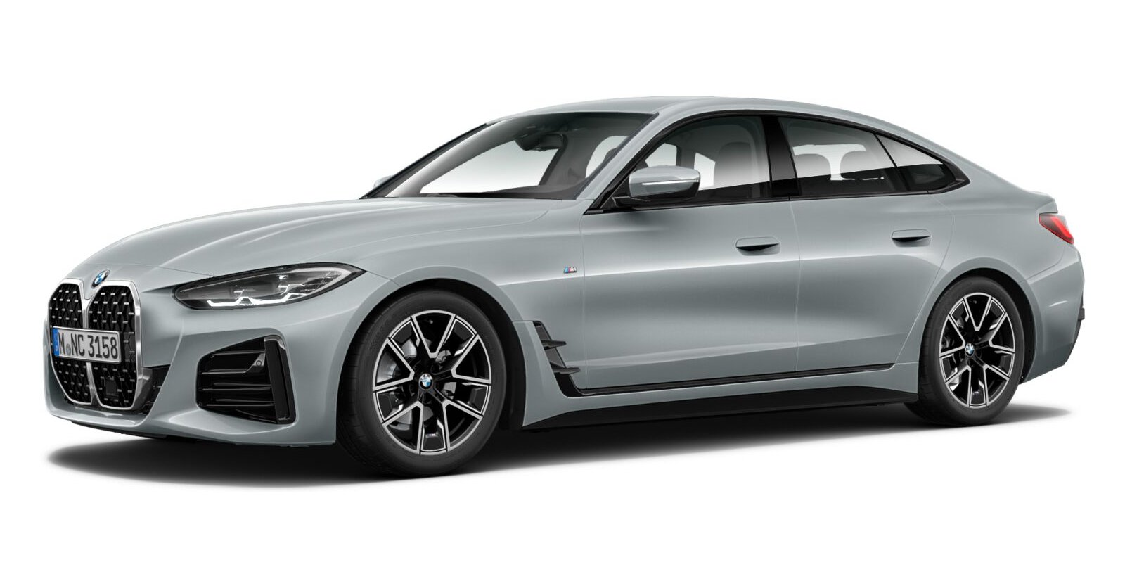 BMW BMW 4er in Grau von vorne BMW BMW 4er in Grau von vorne