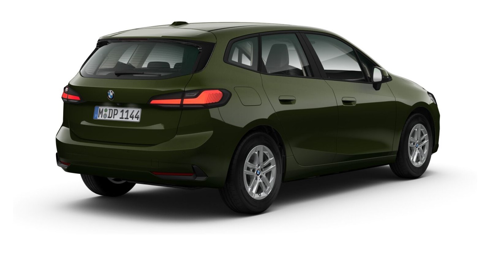BMW BMW 2er in Grün von hinten BMW BMW 2er in Grün von hinten