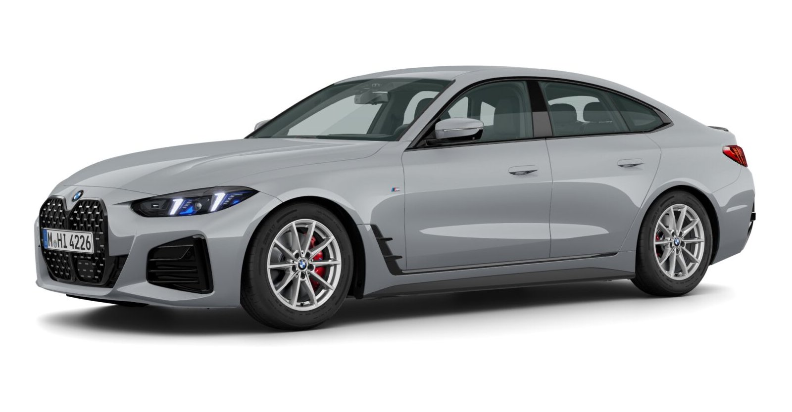 BMW BMW 4er in Grau von vorne BMW BMW 4er in Grau von vorne