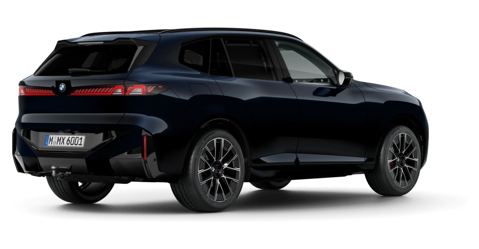 BMW BMW X in Schwarz von hinten BMW BMW X in Schwarz von hinten