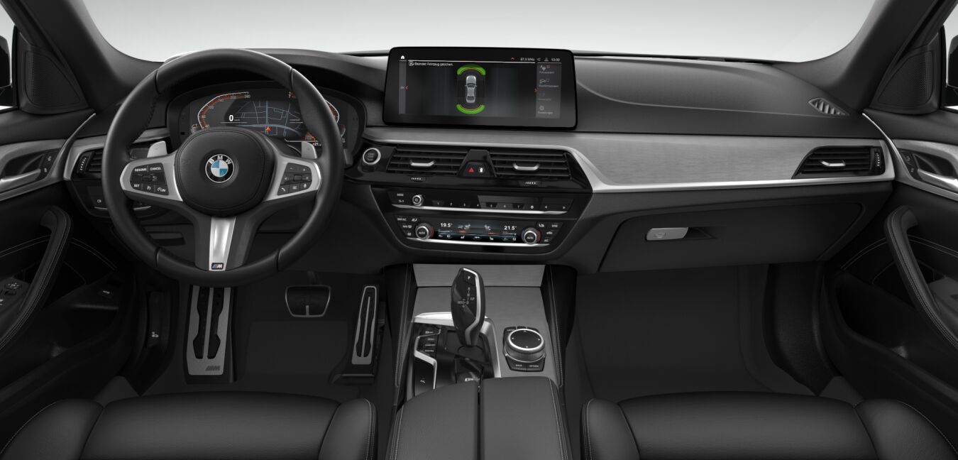 BMW BMW 5er im Innenraum von vorne BMW BMW 5er im Innenraum von vorne