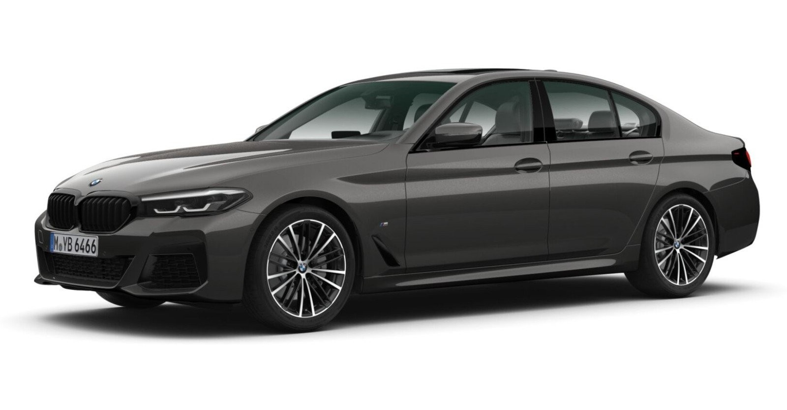 BMW BMW 5er in Grau von vorne BMW BMW 5er in Grau von vorne