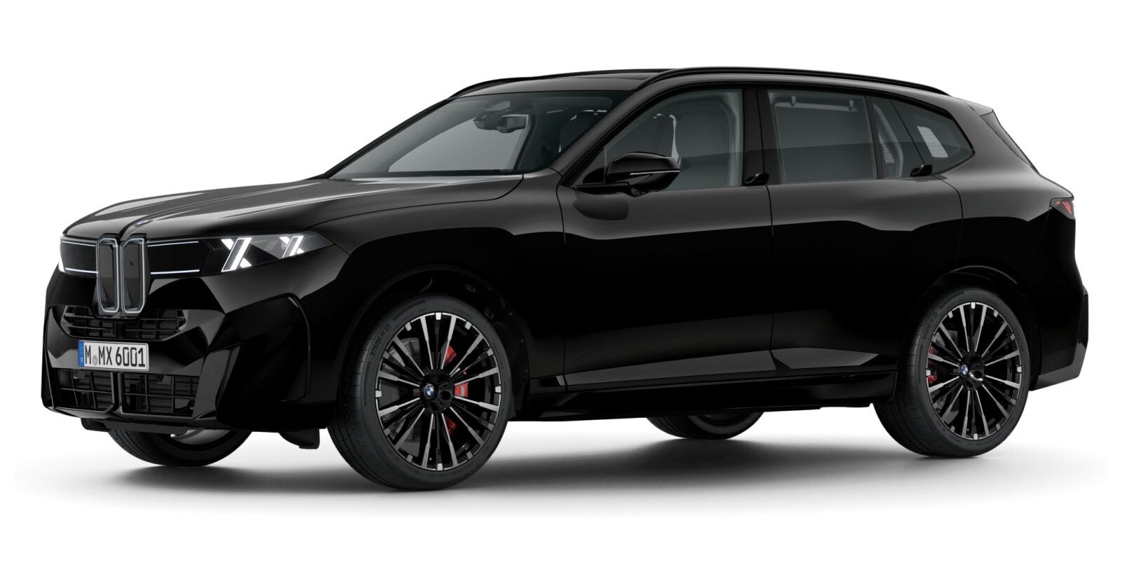 BMW X5 40d xDrive in Schwarz von vorne BMW X5 40d xDrive in Schwarz von vorne