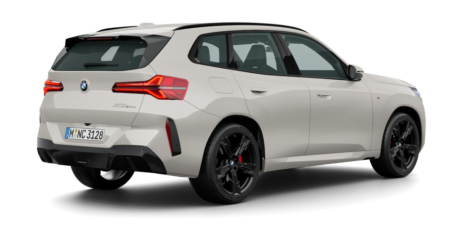 BMW BMW X in Grau von hinten BMW BMW X in Grau von hinten