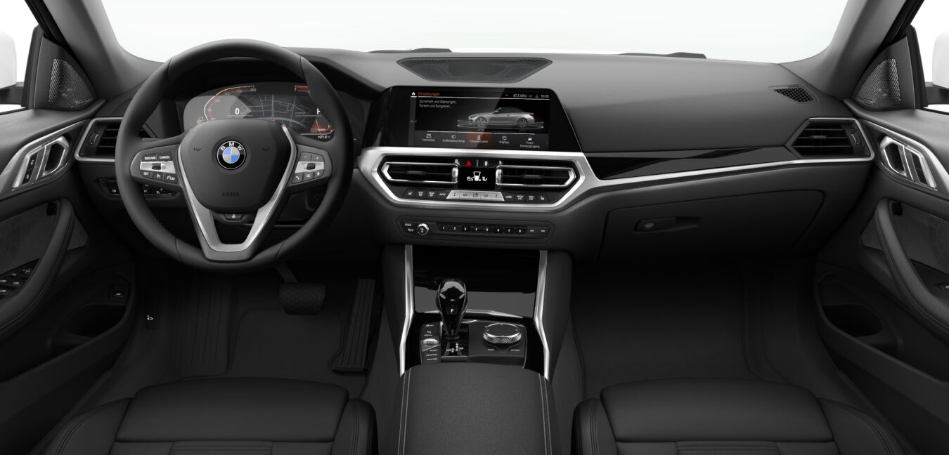 BMW BMW 4er im Innenraum von vorne BMW BMW 4er im Innenraum von vorne