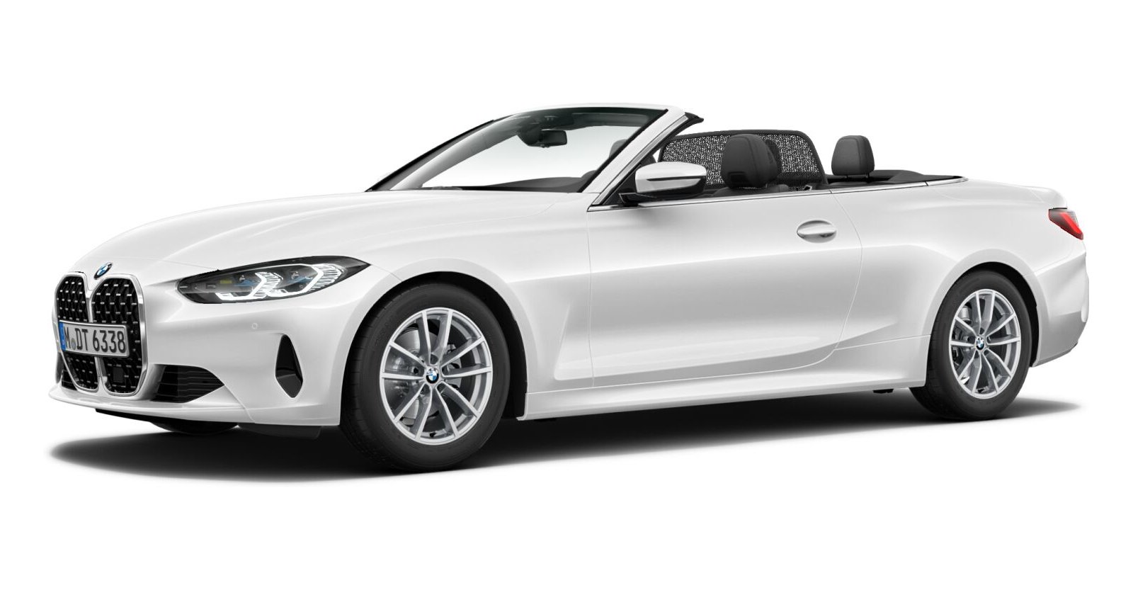 BMW BMW 4er in Weiß von vorne BMW BMW 4er in Weiß von vorne