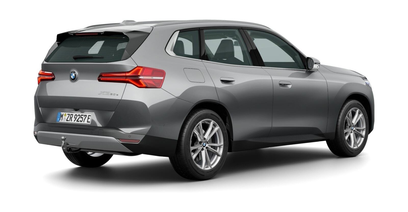 BMW BMW X in Grau von hinten BMW BMW X in Grau von hinten