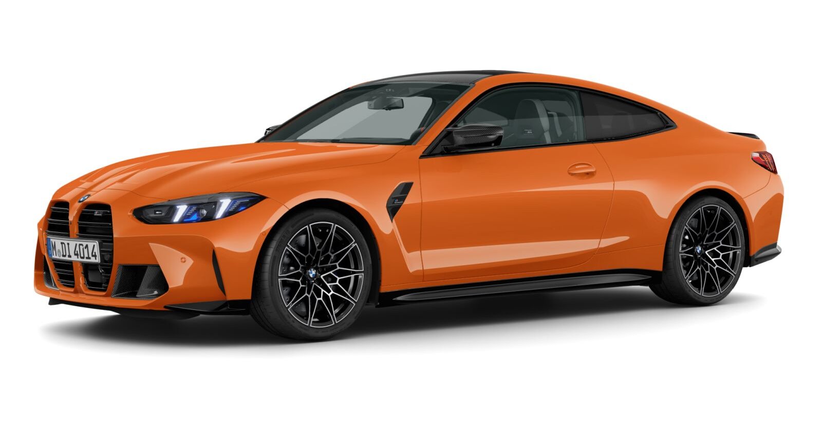 BMW M4 Competition Coupe mit M xDrive in Individual von vorne BMW M4 Competition Coupe mit M xDrive in Individual von vorne