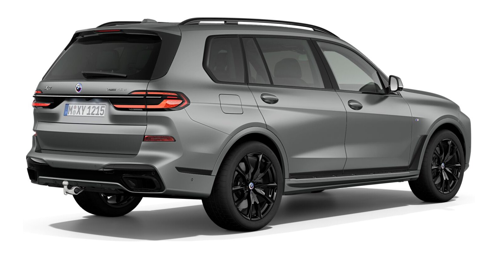 BMW BMW X in Grau von hinten BMW BMW X in Grau von hinten