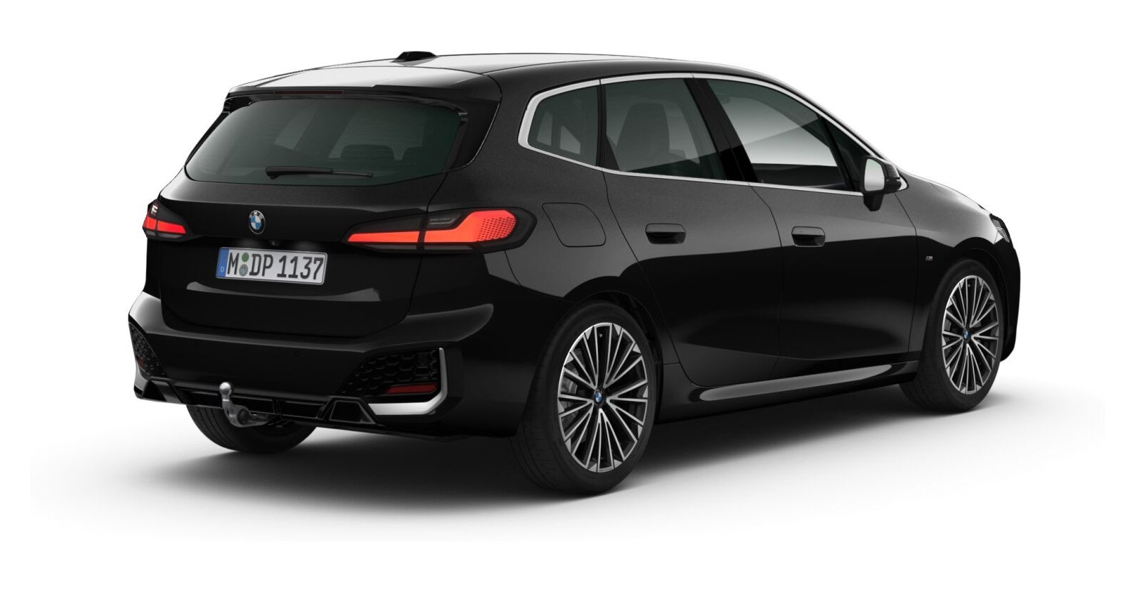 BMW BMW 2er in Schwarz von hinten BMW BMW 2er in Schwarz von hinten