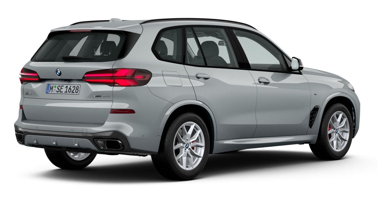 BMW BMW X in Grau von hinten BMW BMW X in Grau von hinten