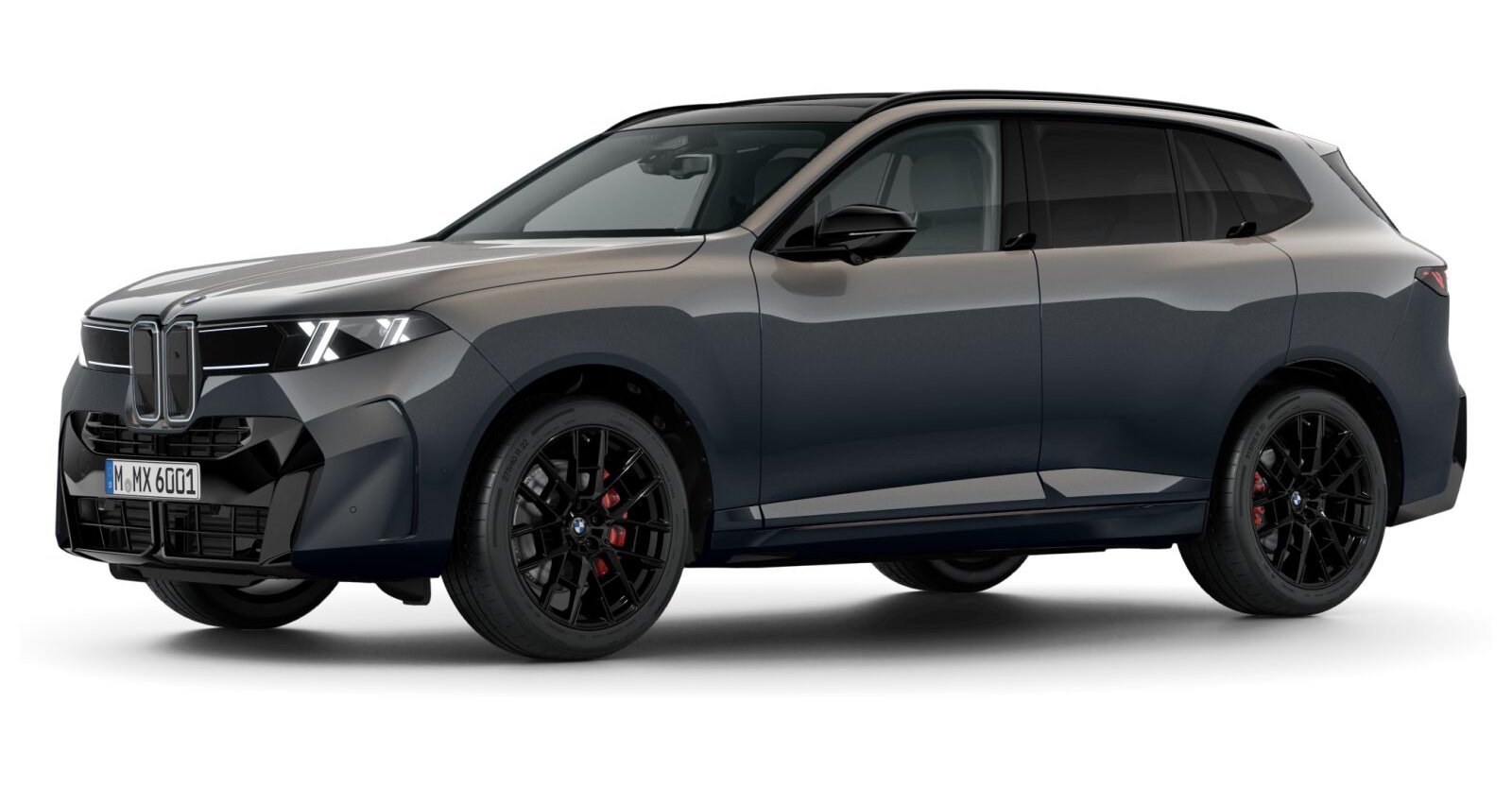 BMW X5 40d xDrive in Grau von vorne