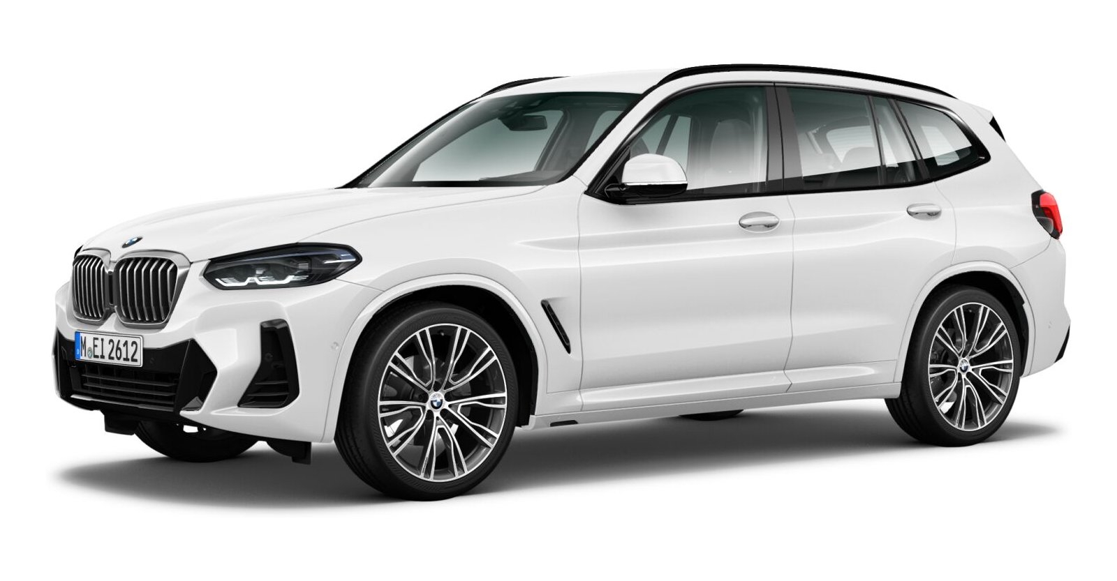 BMW BMW X in Weiß von vorne BMW BMW X in Weiß von vorne