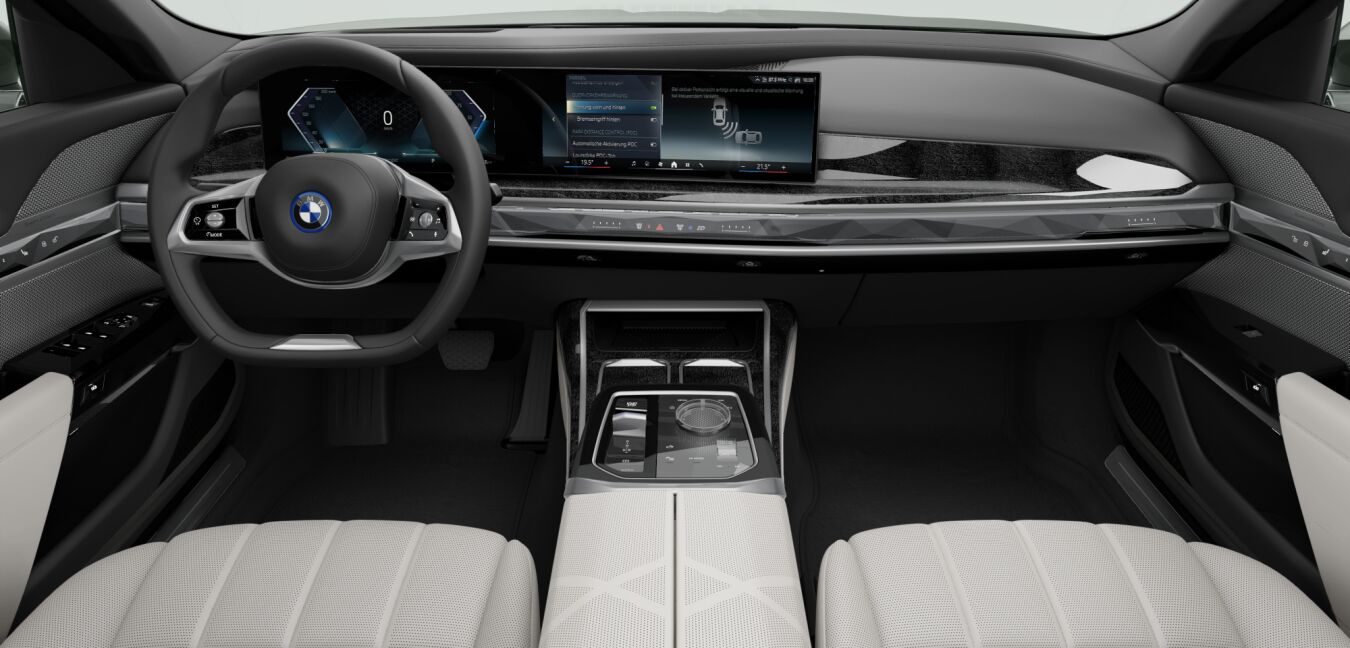 BMW BMW I im Innenraum von vorne BMW BMW I im Innenraum von vorne