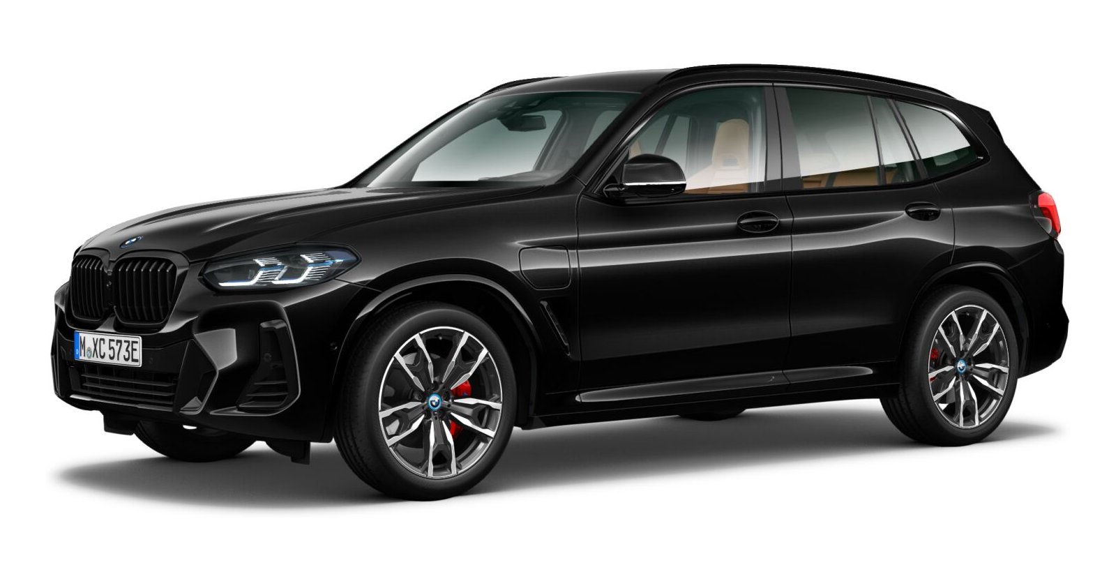BMW BMW X in Schwarz von vorne BMW BMW X in Schwarz von vorne