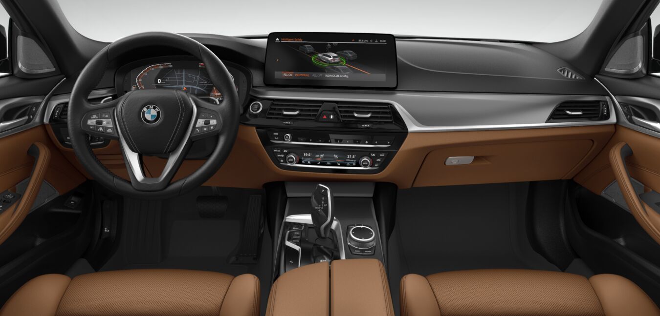 BMW BMW 5er im Innenraum von vorne BMW BMW 5er im Innenraum von vorne