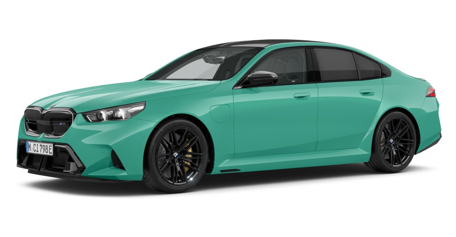 BMW M5 Limousine in Individual von vorne BMW M5 Limousine in Individual von vorne
