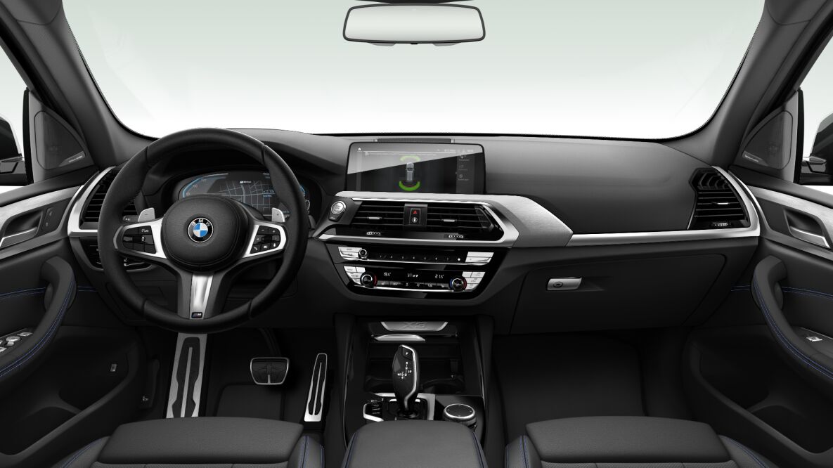 BMW BMW X im Innenraum von vorne
