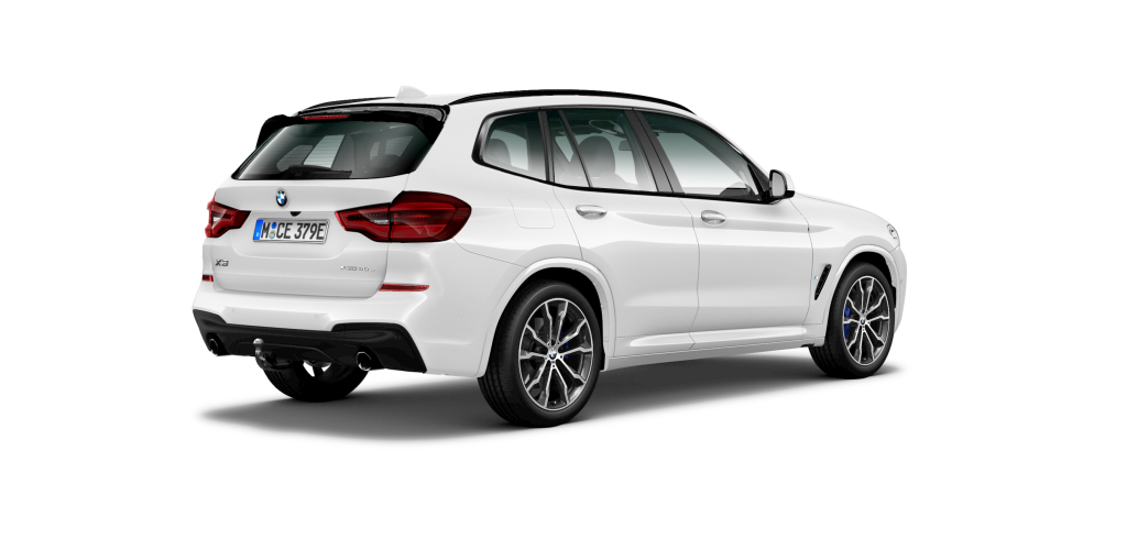 BMW BMW X in Weiß von hinten