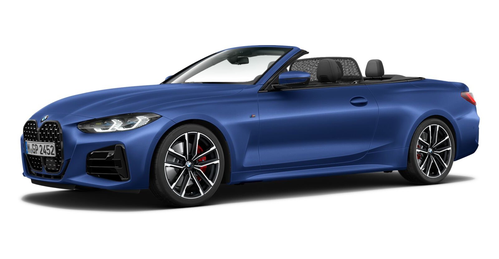 BMW BMW 4er in Blau von vorne BMW BMW 4er in Blau von vorne