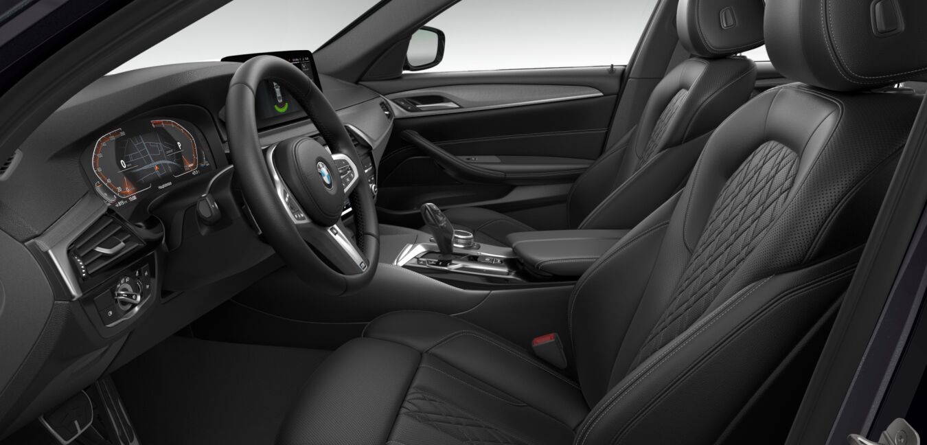 BMW BMW 5er im Innenraum seitlich BMW BMW 5er im Innenraum seitlich
