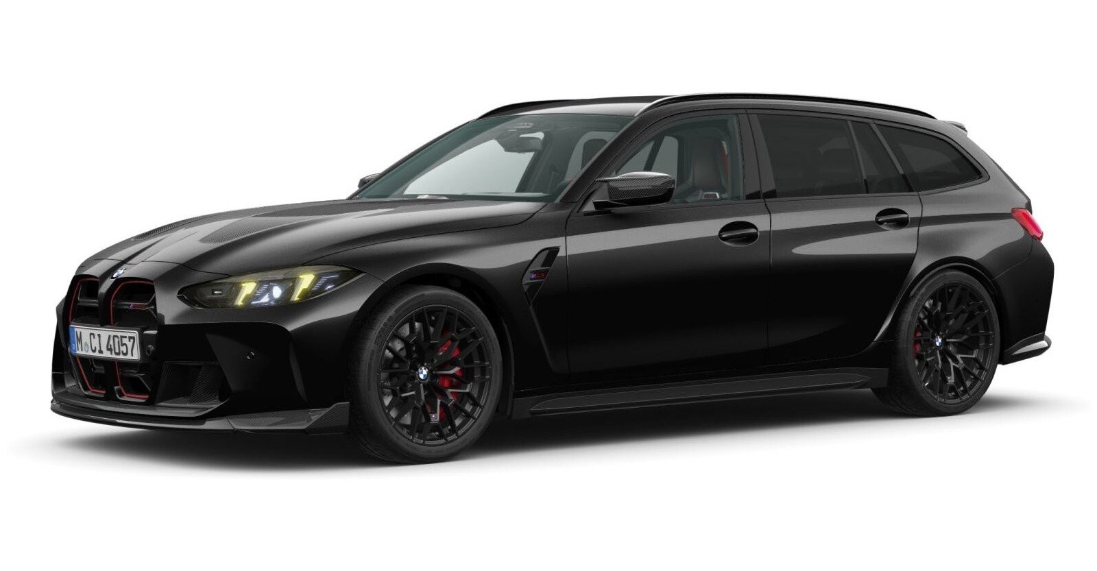 BMW BMW M in Schwarz von vorne BMW BMW M in Schwarz von vorne