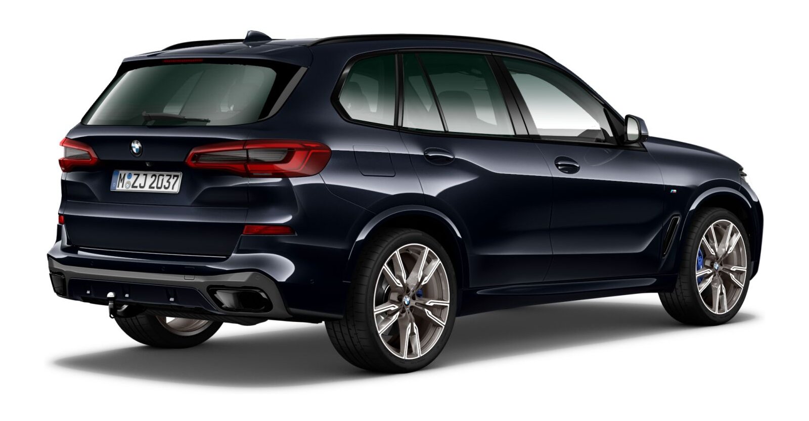 BMW BMW X in Schwarz von hinten BMW BMW X in Schwarz von hinten